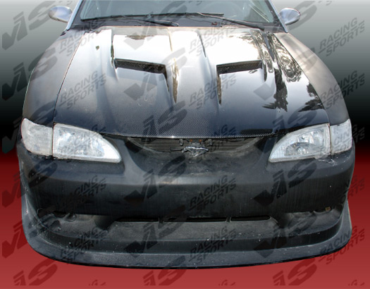 1994-1998 Ford Mustang 2Dr Stalker 2 Fiber Glass Hood