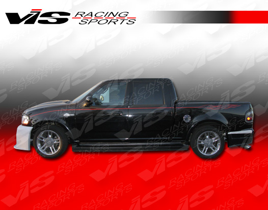 1997-2003 Ford F150 2Dr Std. Cab Outlaw Side Skirts