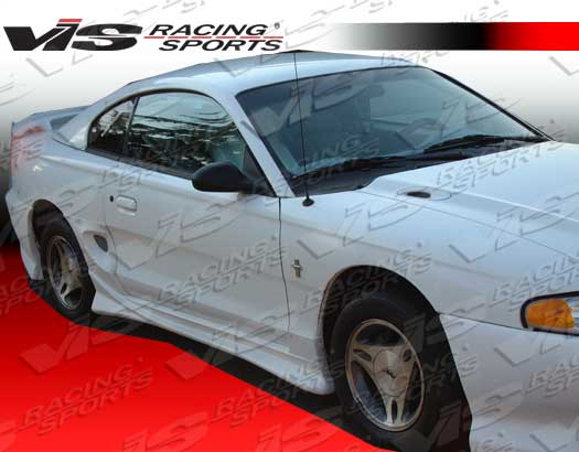 1999-2004 Ford Mustang 2Dr Invader Side Skirts