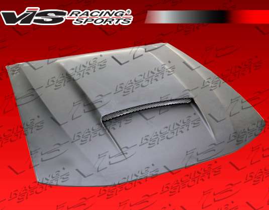 1999-2004 Ford Mustang 2Dr Stalker X Fiber Glass Hood