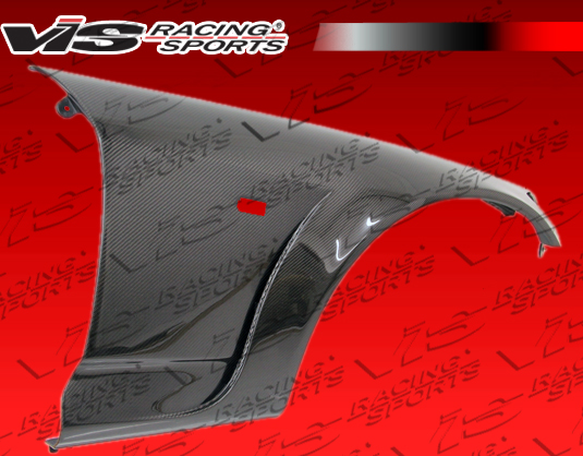 2000-2009 Honda S2000 2Dr Ami 30Mm Carbon Front Fenders With Ext