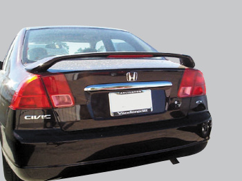 2001-2005 Honda Civic 4Dr Factory Style Spoiler