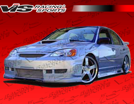 2001-2005 Honda Civic 4Dr Z1 Boxer Side Skirts