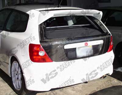 2002-2005 Honda Civic Si Hb Oem Style Carbon Fiber Hatch