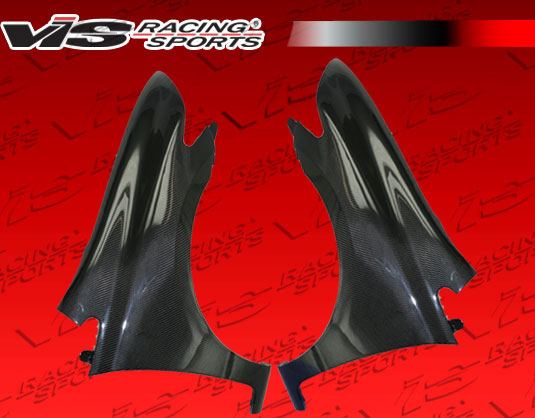 2006-2011 Honda Civic 2Dr Oem Style Carbon Fiber Fenders