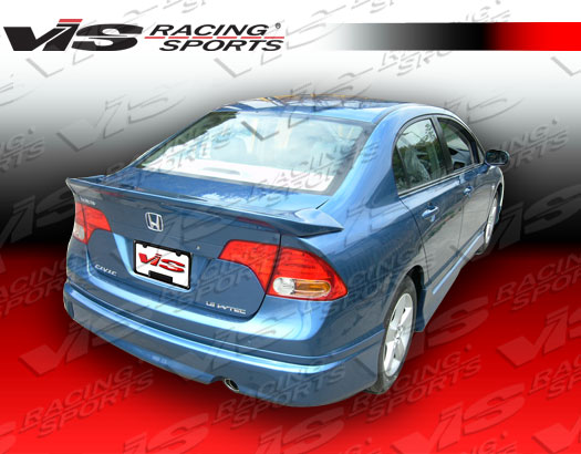 2006-2011 Honda Civic 4Dr Fuzion Rear Spoiler