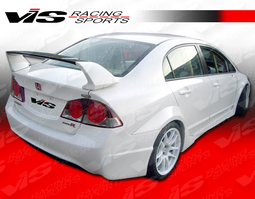 2006-2011 Honda Civic 4Dr Jdm N1 Widebody Rear Bumper