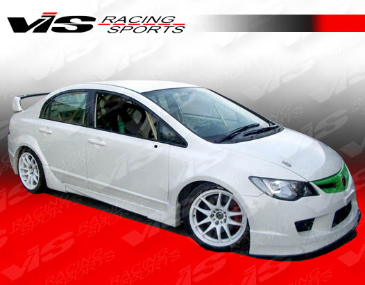 2006-2011 Honda Civic 4Dr Jdm N1 Widebody Side Skirts