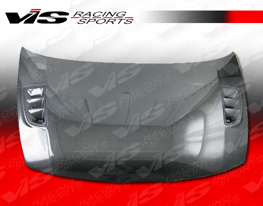 2006-2011 Honda Civic Jdm 4Dr Rr Style Carbon Fiber Hood