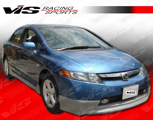 2006-2011 Honda Civic 4Dr Techno R 1 Side Skirts