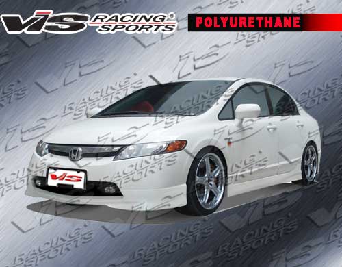 2006-2008 Honda Civic 4Dr Techno R 1 Front Lip Polyurethane