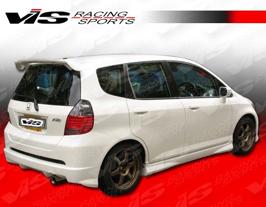 2007-2008 Honda Fit 4Dr Techno R 1 Side Skirts