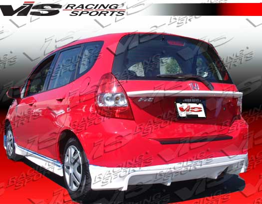 2007-2008 Honda Fit 4Dr Techno R 3 Rear Lip