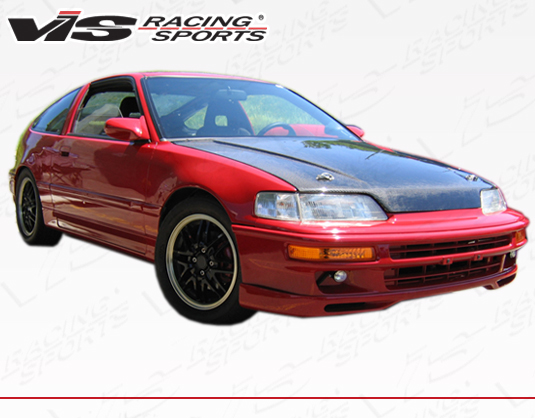 1988-1991 Honda Civic/Crx Hb Us-Spec Sir Style Carbon Fiber Hood