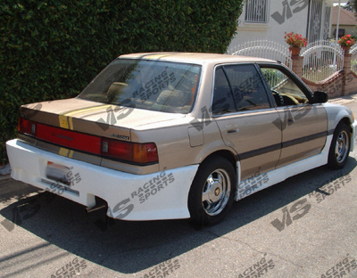 1988-1991 Honda Civic 4Dr Z1 Boxer Side Skirts