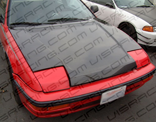 1988-1991 Honda Prelude 2Dr Oem Style Carbon Fiber Hood