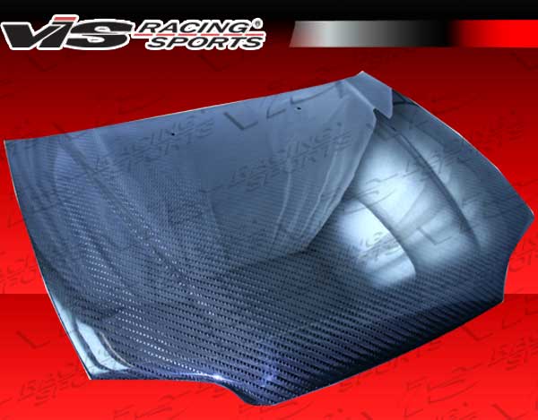 1992-1995 Honda Civic Hb/2Dr Oem Style Carbon Fiber Hood With Fu