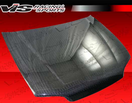 1992-1995 Honda Civic Hb/2Dr Oem Style Carbon Fiber Hood With Fu