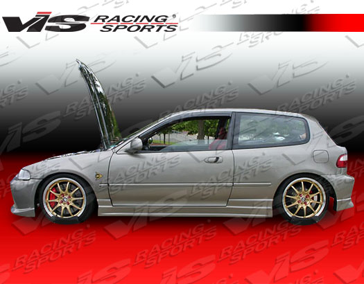 1992-1995 Honda Civic Hb Tracer Side Skirts