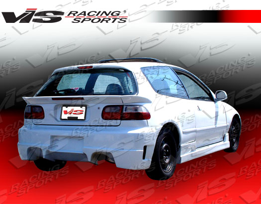 1992-1995 Honda Civic Hb 3Pc Mid Spoiler