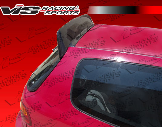 1992-1995 Honda Civic Hb Back Street Carbon Fiber Roof Spoiler