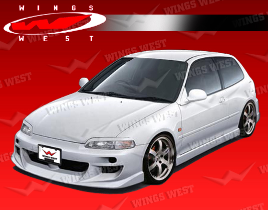 1992-1995 Honda Civic Hb Jpc Type A Side Skirts