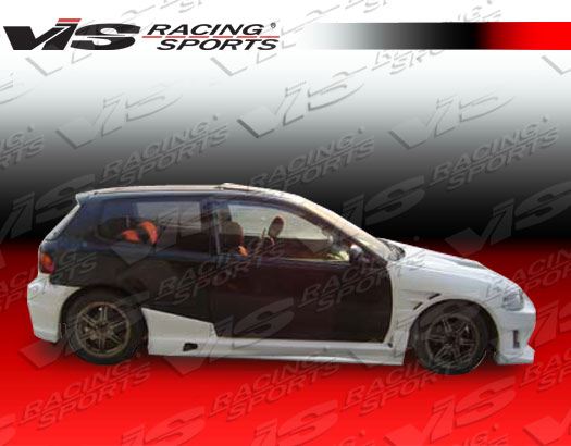 1992-1995 Honda Civic Hb J Speed Side Skirts