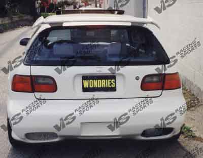 1992-1995 Honda Civic Hb Kombat 1 Rear Bumper