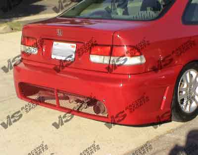 1992-1995 Honda Civic Hb Tsc 2 Rear Bumper