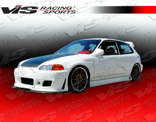 1992-1995 Honda Civic Hb Tsc 3 Side Skirts