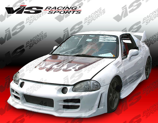 1993-1997 Honda Del Sol 2Dr Invader Side Skirts