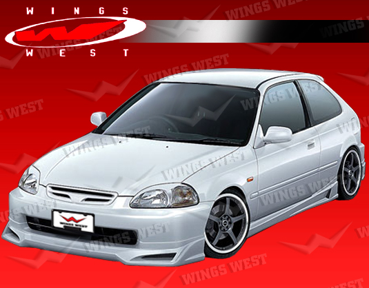 1996-2000 Honda Civic 2Dr/Hb Jpc B Side Skirts Polyurethane