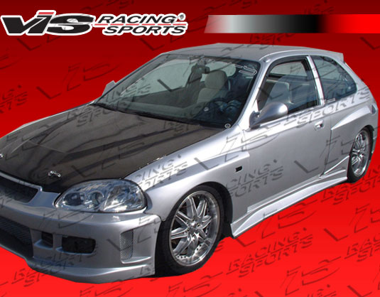 1996-2000 Honda Civic 2Dr/Hb Quest Side Skirts