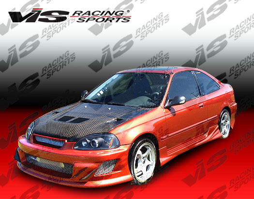 1996-2000 Honda Civic 2Dr/Hb Techno R 2 Side Skirts