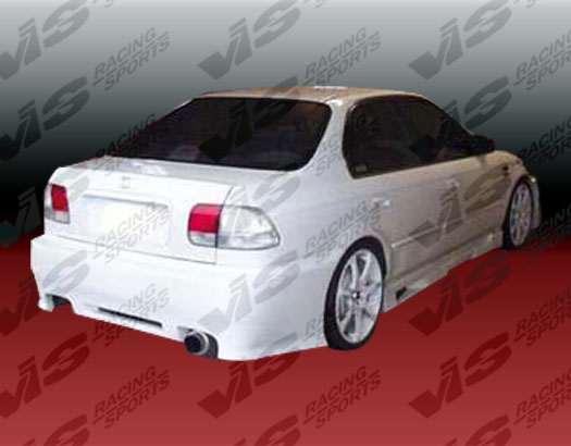 1996-2000 Honda Civic 4Dr Z1 Boxer Side Skirts