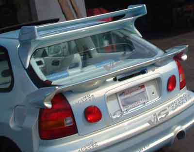 1996-2000 Honda Civic Hb Invader 6 Mid Wing