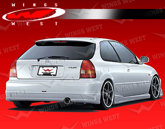 1996-2000 Honda Civic Hb Jpc B Rear Lip Polyurethane