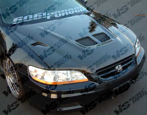 1998-2002 Honda Accord 2Dr Evo Carbon Fiber Hood