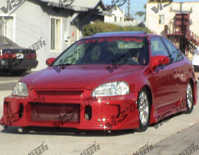 1999-2000 Honda Civic 2Dr/4Dr/Hb Tsc 2 Front Bumper