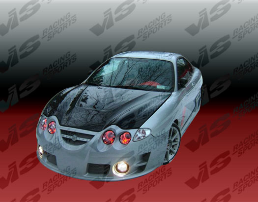 2000-2002 Hyundai Tiburon 2Dr Rally Side Skirts