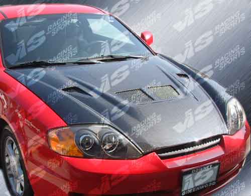 2003-2006 Hyundai Tiburon 2Dr Evo Carbon Fiber Hood