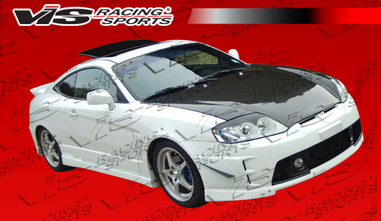 2003-2006 Hyundai Tiburon 2Dr Tornado Side Skirts