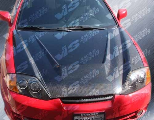 2003-2006 Hyundai Tiburon 2Dr Invader Type 6 Carbon Fiber Hood