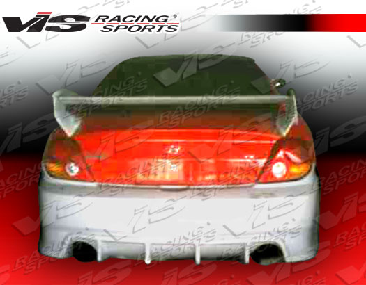 2003-2006 Hyundai Tiburon 2Dr Wings Rear Bumper