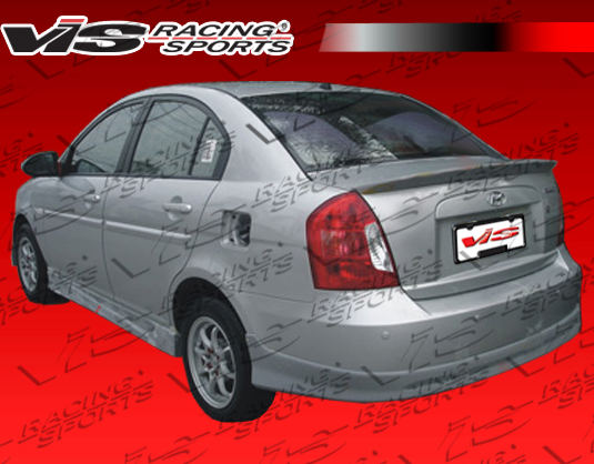 2006-2008 Hyundai Accent 4Dr V Spec Rear Lip