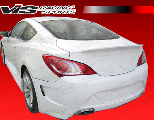 2010-2012 Hyundai Genesis Coupe Ams Gt Rear Bumper