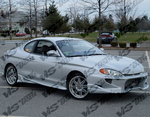 1997-1999 Hyundai Tiburon 2Dr Invader Side Skirts