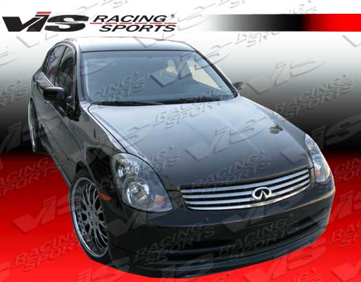 2003-2004 Infiniti G35 4Dr Oem Style Carbon Fiber Hood