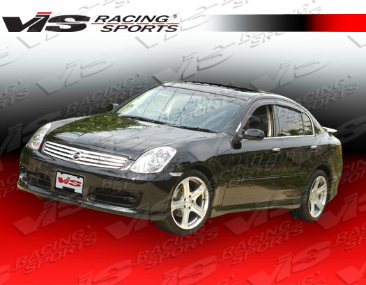 2003-2006 Infiniti G35 4Dr Techno R Side Skirts