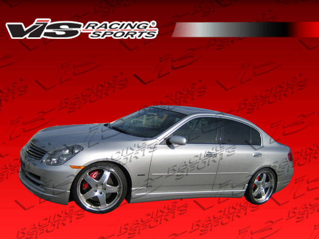 2003-2006 Infiniti G35 4Dr Vip Side Skirts